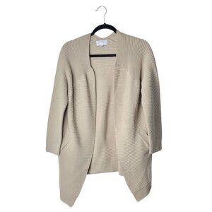 Kendall & Kylie Oversized Textured Open Front Cardigan